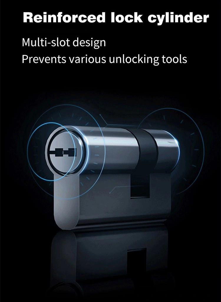 High Security Anti Theft Smart Door Lock Biometric Intelligent Electronic Wireless Fingerprint Smart Locks