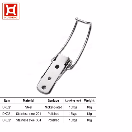 Spring Claw Toggle Latch Hasp Lock Long Hook