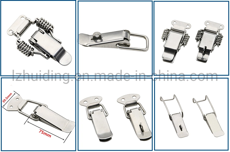 OEM Stainless Steel Spring Load Toggle Latch Hook with Padlock